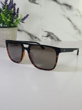 SPY Czar Two-Tone Black and Tortoiseshell Sunglasses